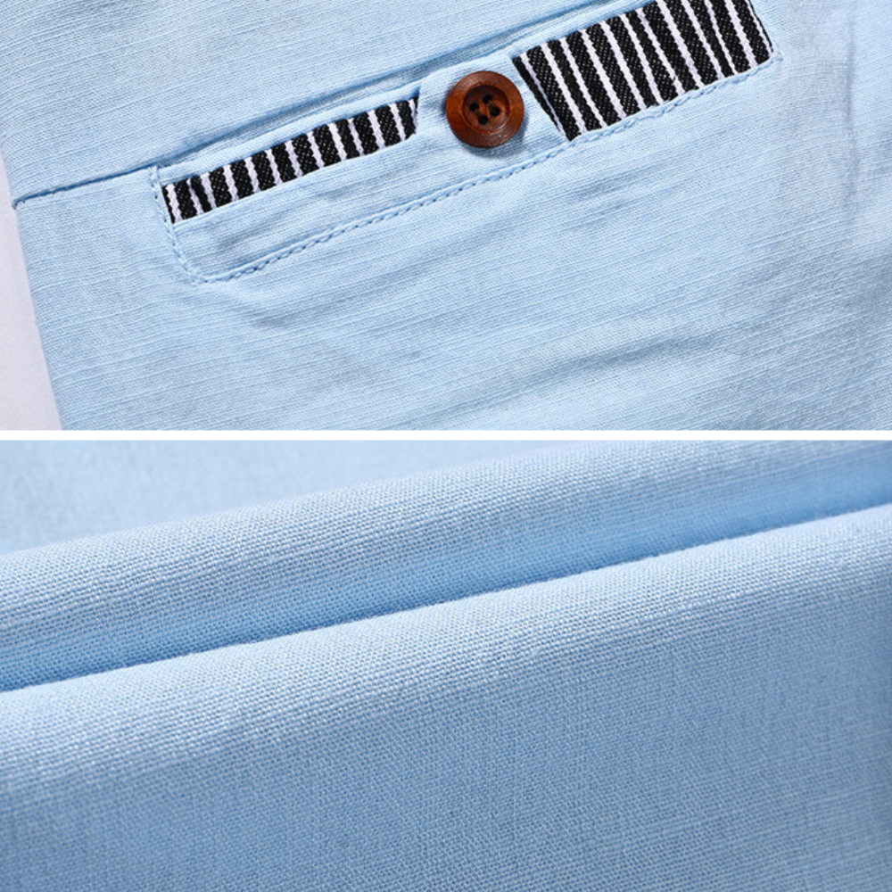Shorts heren | Stretch met hoge taille
