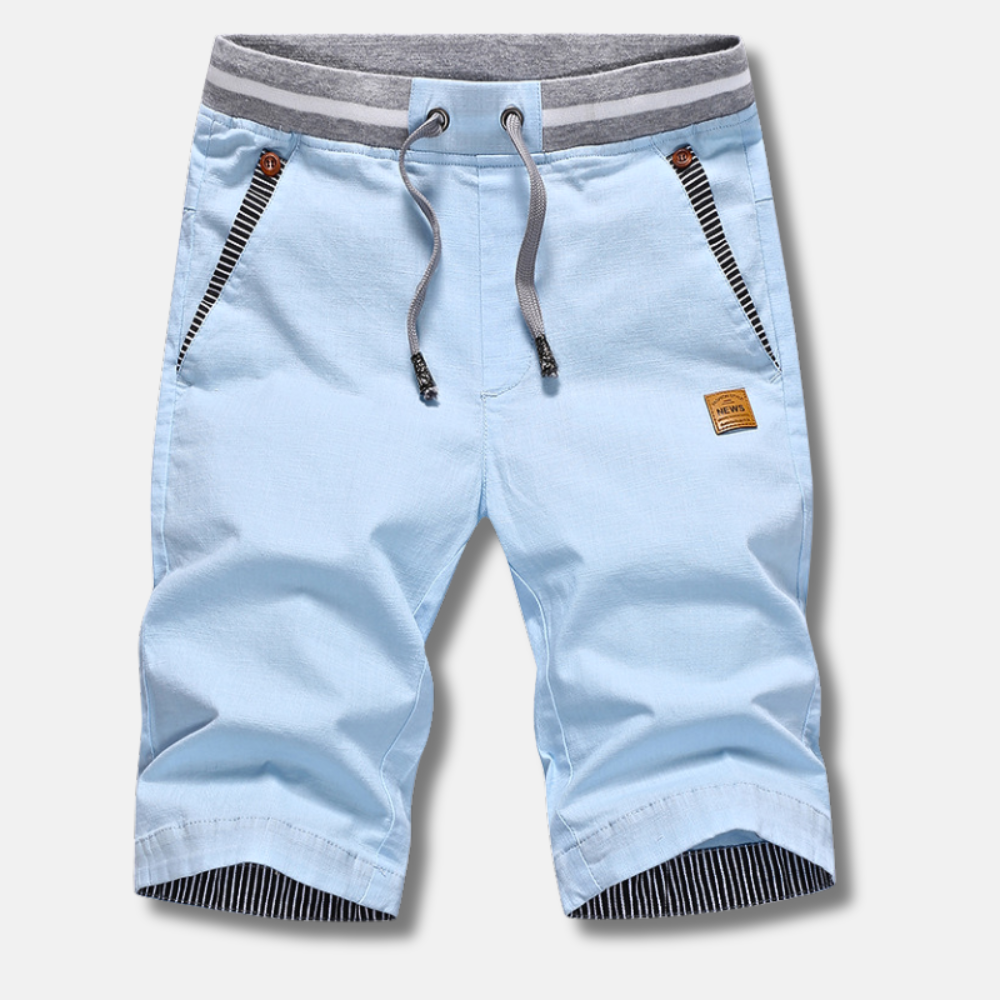 Shorts heren | Stretch met hoge taille