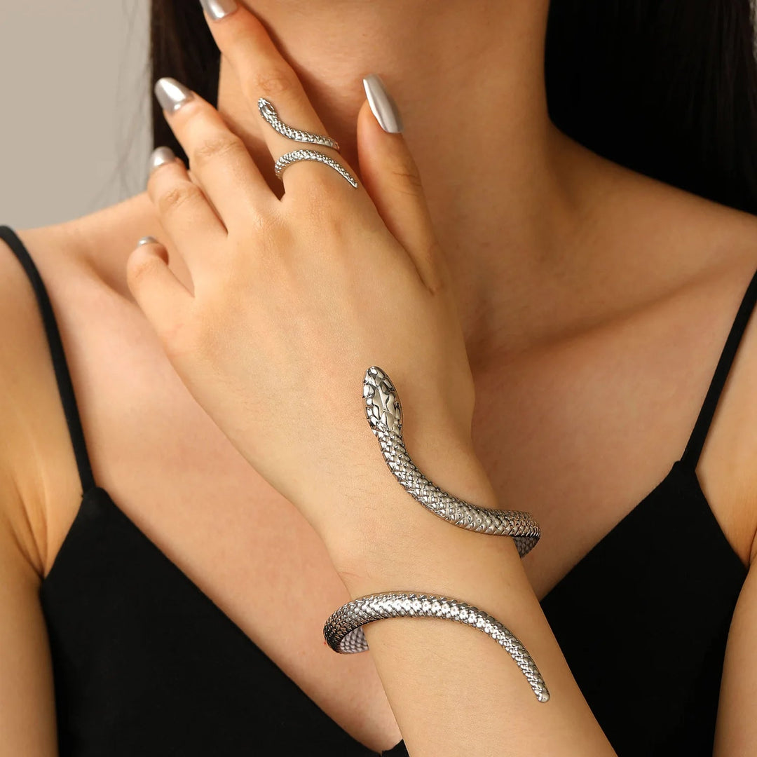 Sieraden set dames | Ketting en armband met elegant design