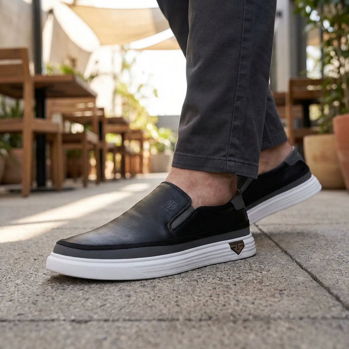 Slip-on herresko | Casual sko med komfortabel sål