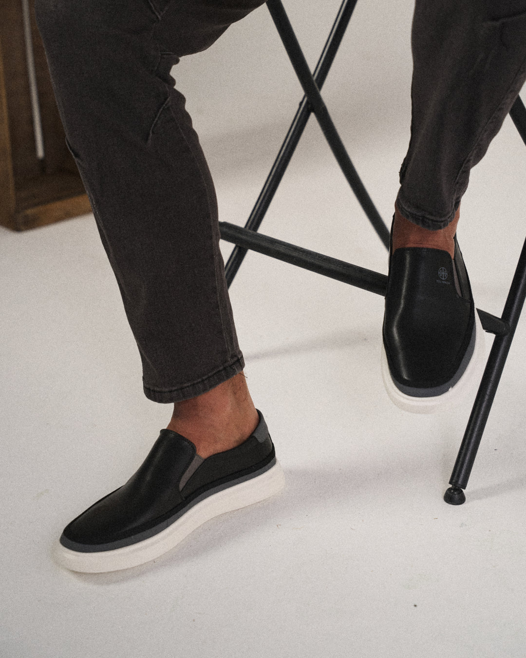 Slip-on herresko | Casual sko med komfortabel sål