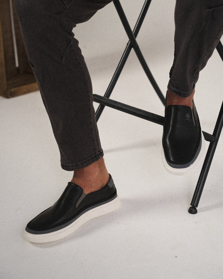 Slip-on herresko | Casual sko med komfortabel sål