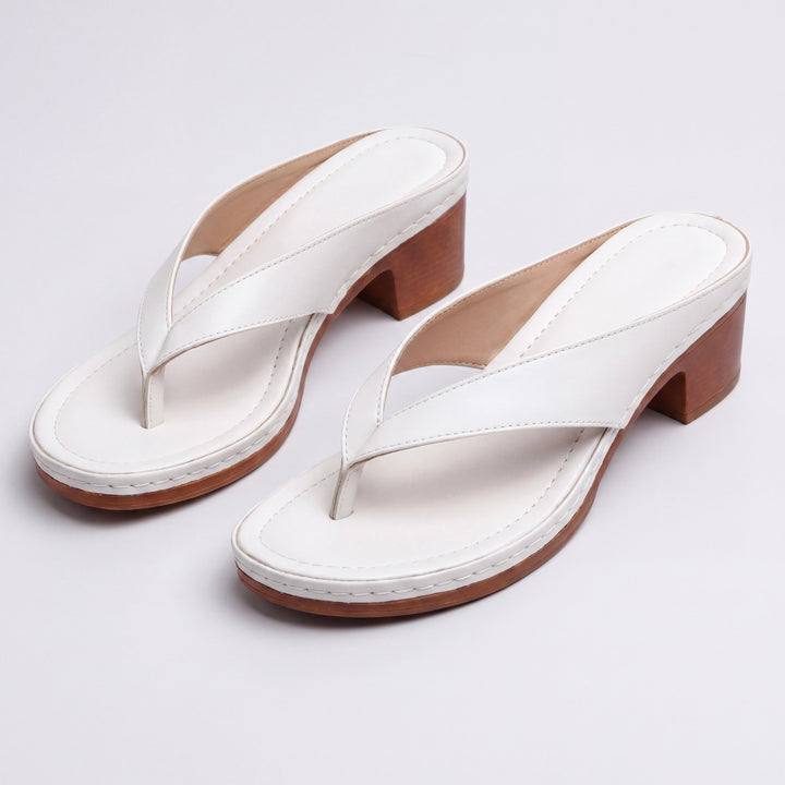 Slippers dames | Comfort slippers met lage hak