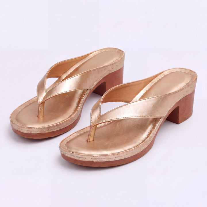 Slippers dames | Comfort slippers met lage hak