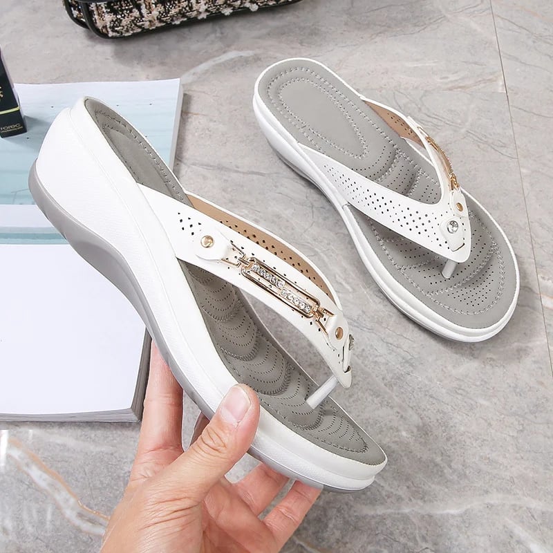 Slippers heren | Comfortabele slippers met brede band