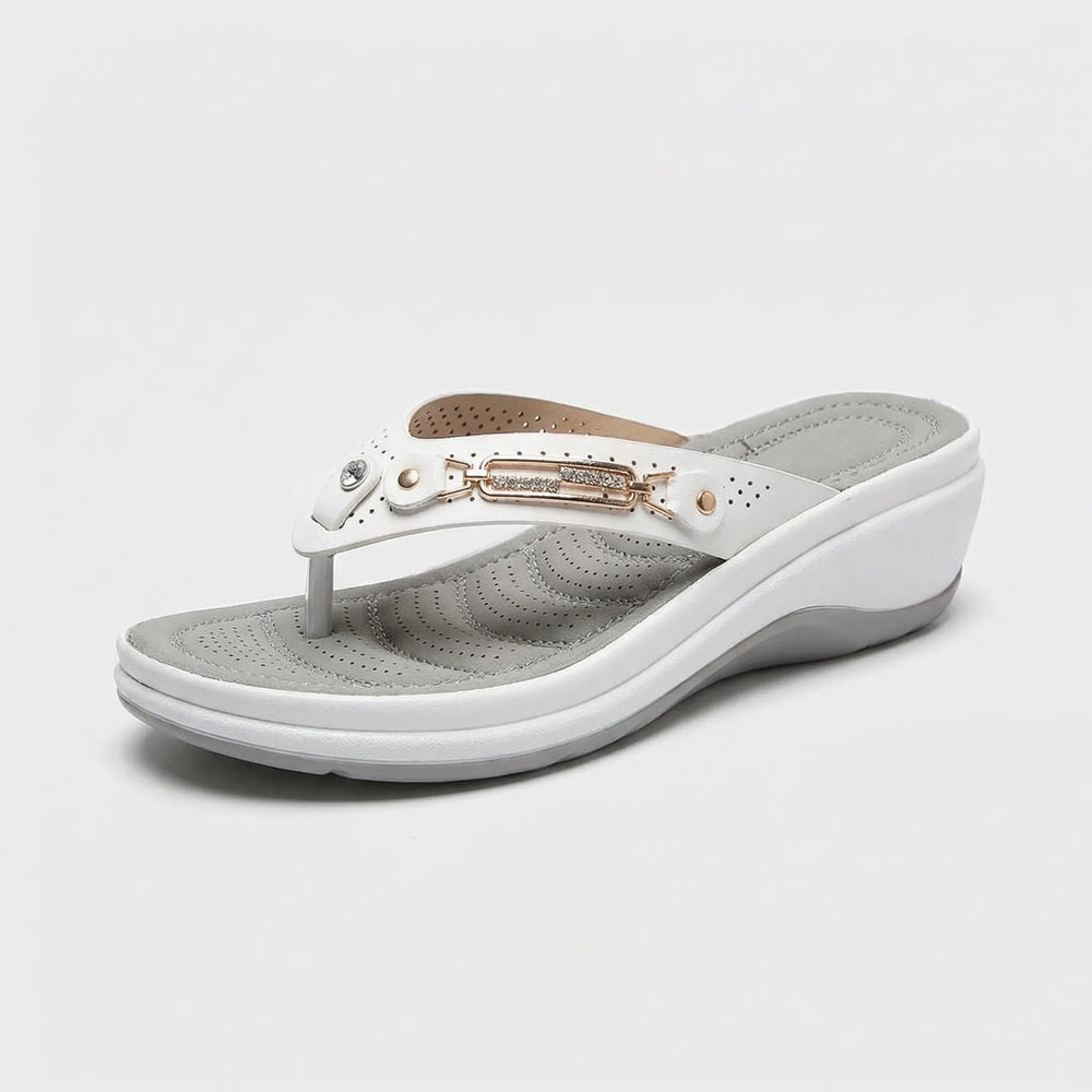 Slippers heren | Comfortabele slippers met brede band