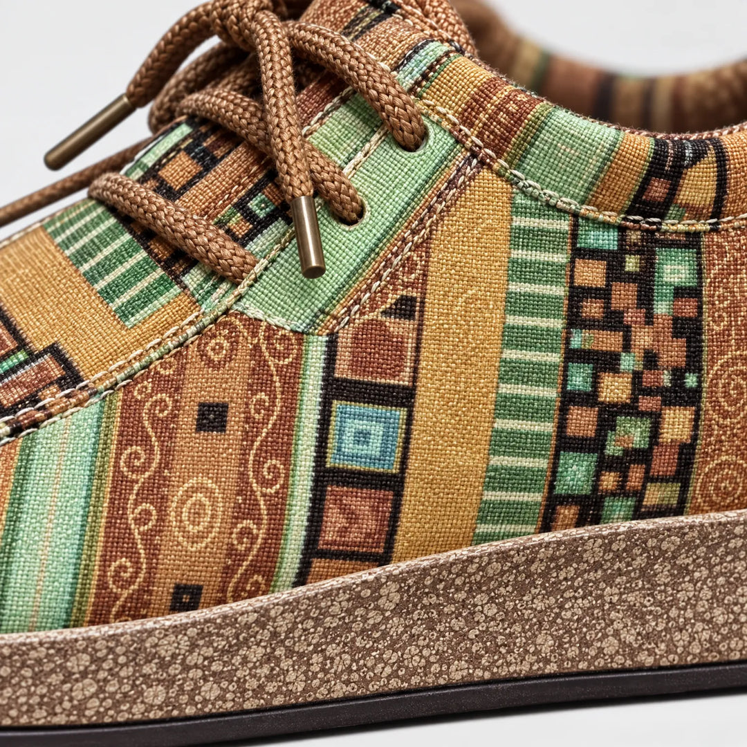 Sneakers dames | Comfort schoenen met kleurrijke print