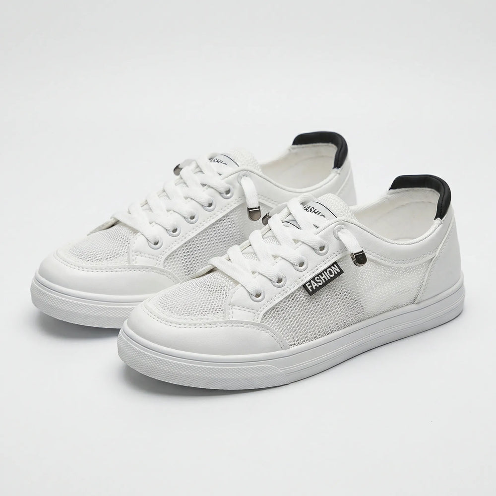 Sneakers dames | Lage sneaker met ademend mesh