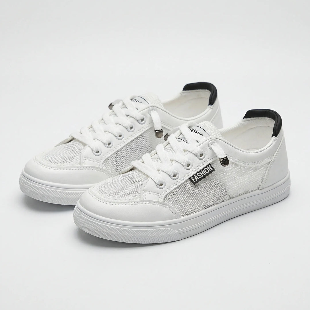 Sneakers dames | Lage sneaker met ademend mesh