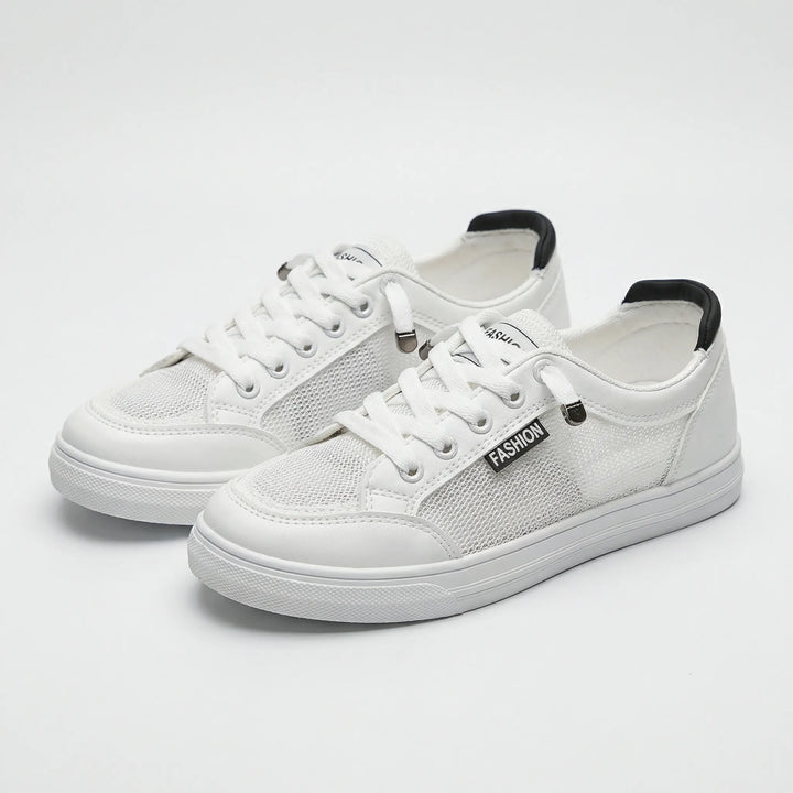 Sneakers dames | Lage sneaker met ademend mesh