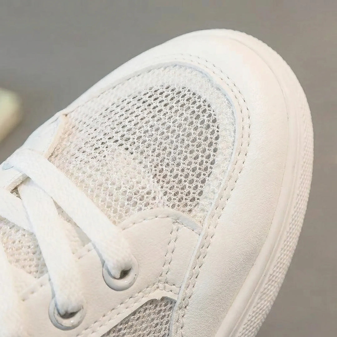 Sneakers dames | Lage sneaker met ademend mesh