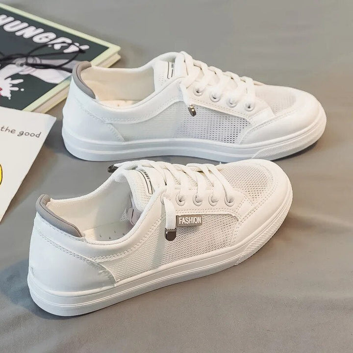 Sneakers dames | Lage sneaker met ademend mesh