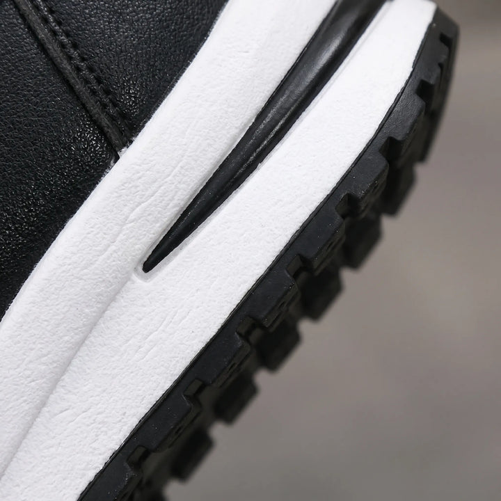 Sneakers dames | Open hoge sneakers met sleehak