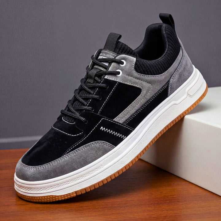 Sneakers heren | Casual Geoffrey sneakers met dikke zool