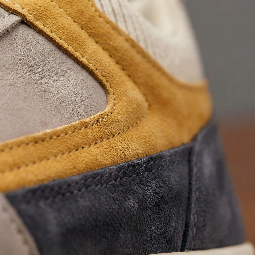 Sneakers heren | Casual Geoffrey sneakers met dikke zool