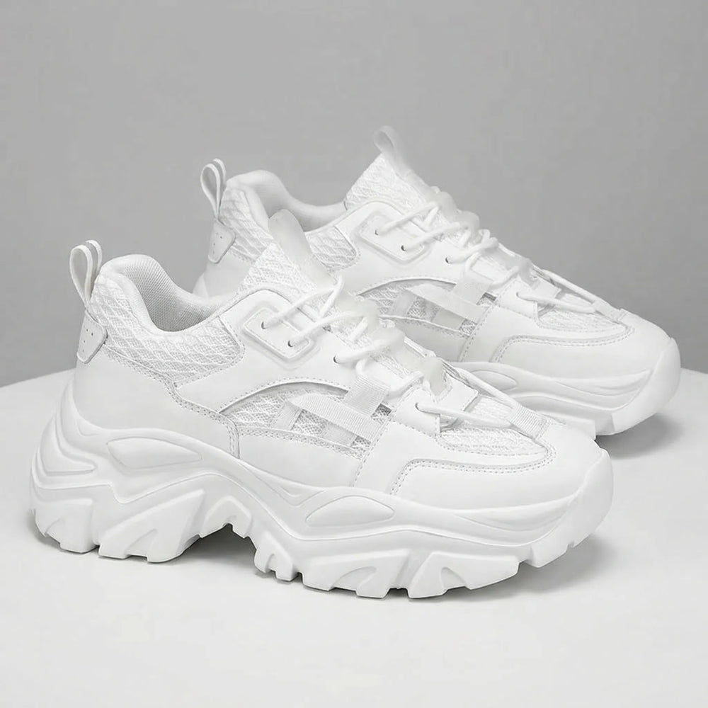 Sneakers heren | Chunky sneakers met dikke zool