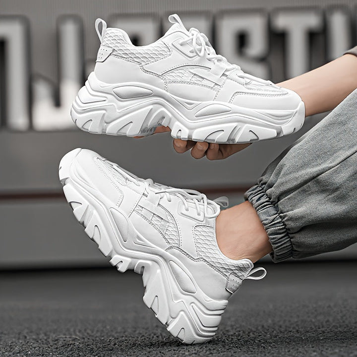 Sneakers heren | Chunky sneakers met dikke zool