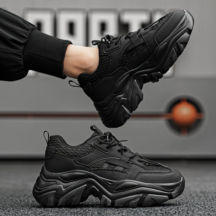 Sneakers heren | Chunky sneakers met dikke zool