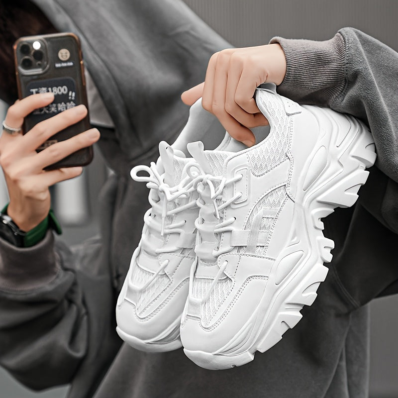 Sneakers heren | Chunky sneakers met dikke zool