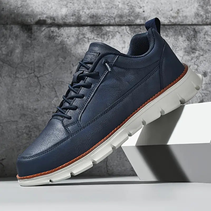 Sneakers heren | Comfortabele casual schoenen met dikke zool