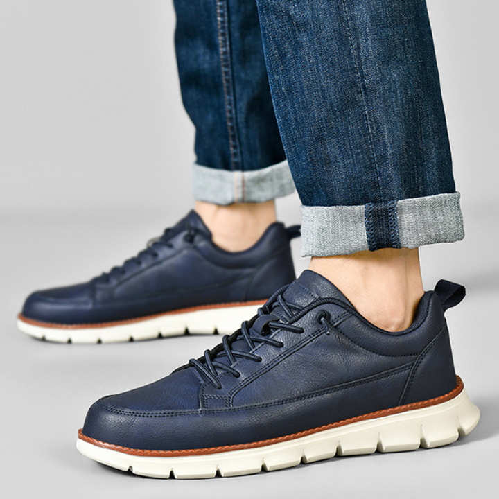 Sneakers heren | Comfortabele casual schoenen met dikke zool