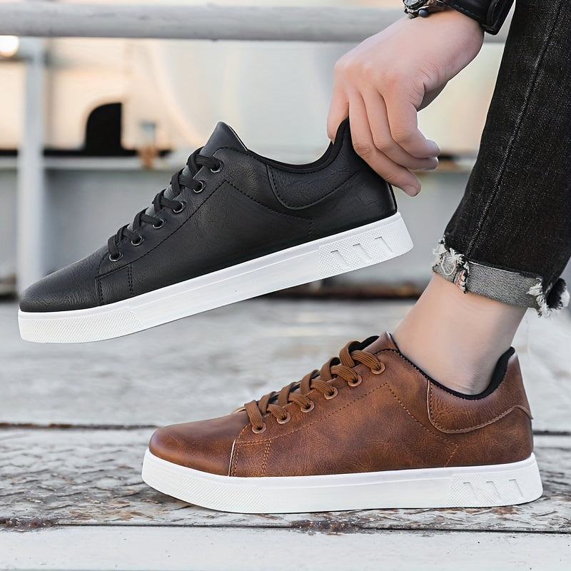 Sneakers heren | Low-top sneakers met vetersluiting