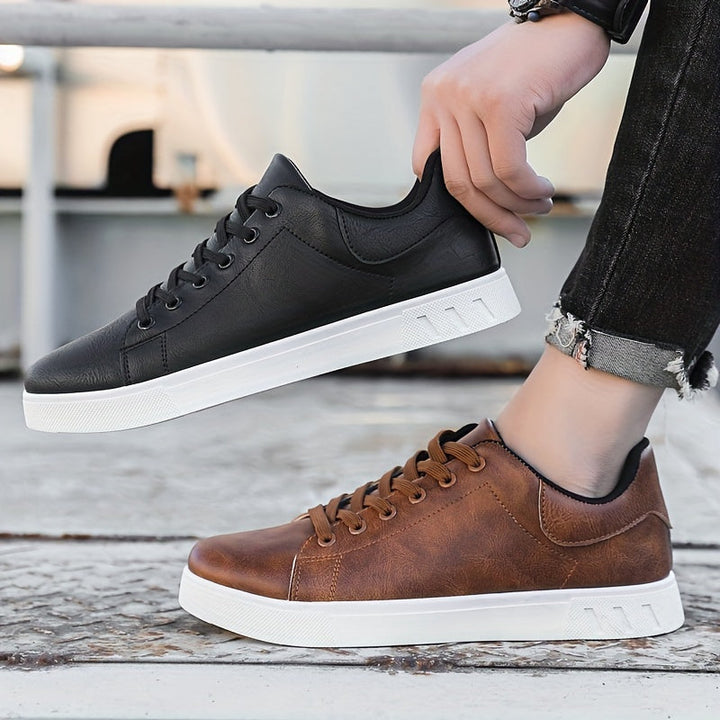 Sneakers heren | Low-top sneakers met vetersluiting