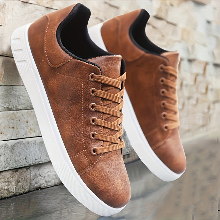 Sneakers heren | Low-top sneakers met vetersluiting
