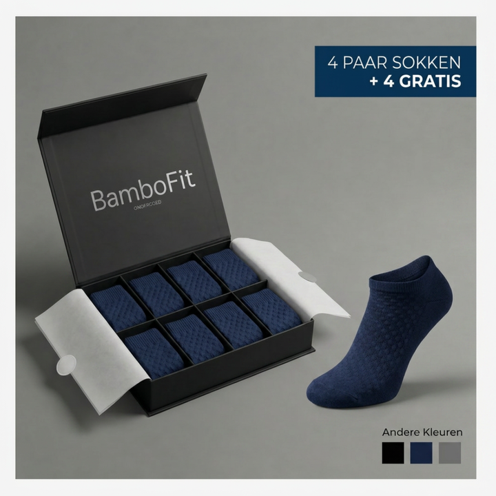 Sokken | Bamboe sokken met drukvrije boord