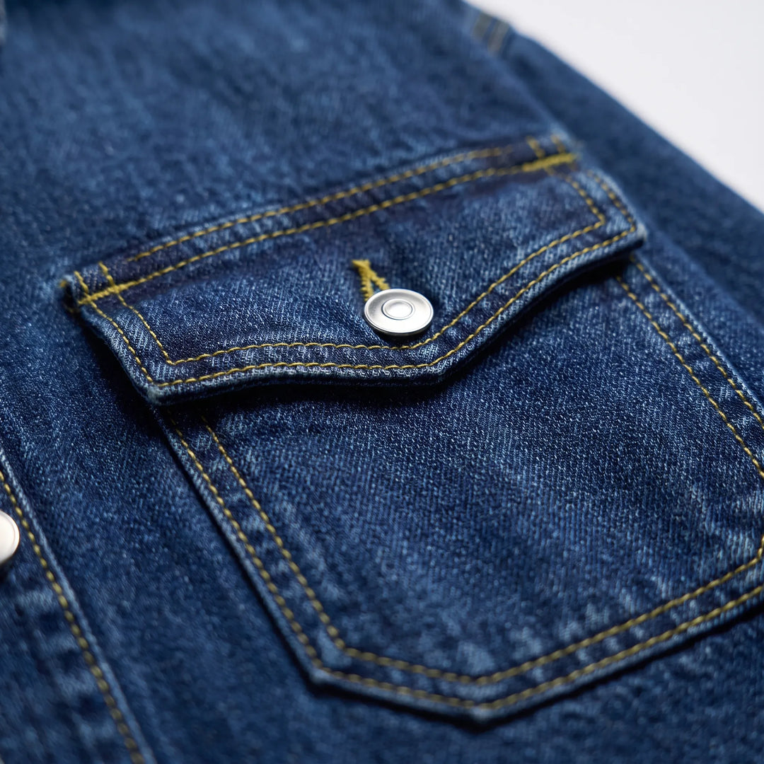 Spijkerjack dames | Oversized model met borstzakken