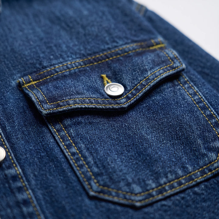 Spijkerjack dames | Oversized model met borstzakken