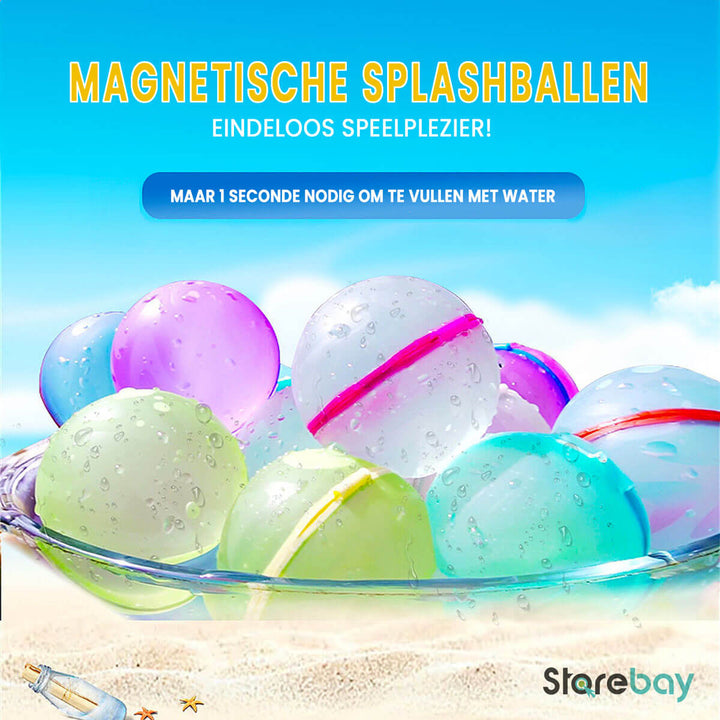 SplashBallen™ | Herbruikbare magnetische waterballonen