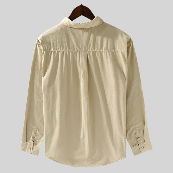 LisCot | Licht katoen shirt met subtiele print