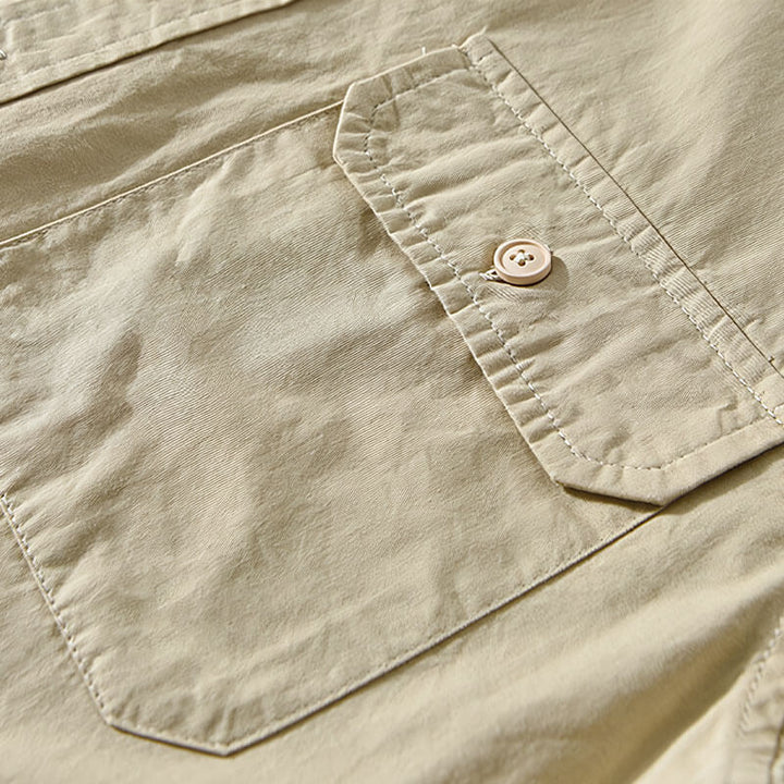 LisCot | Licht katoen shirt met subtiele print