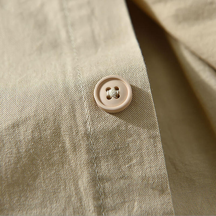 LisCot | Licht katoen shirt met subtiele print