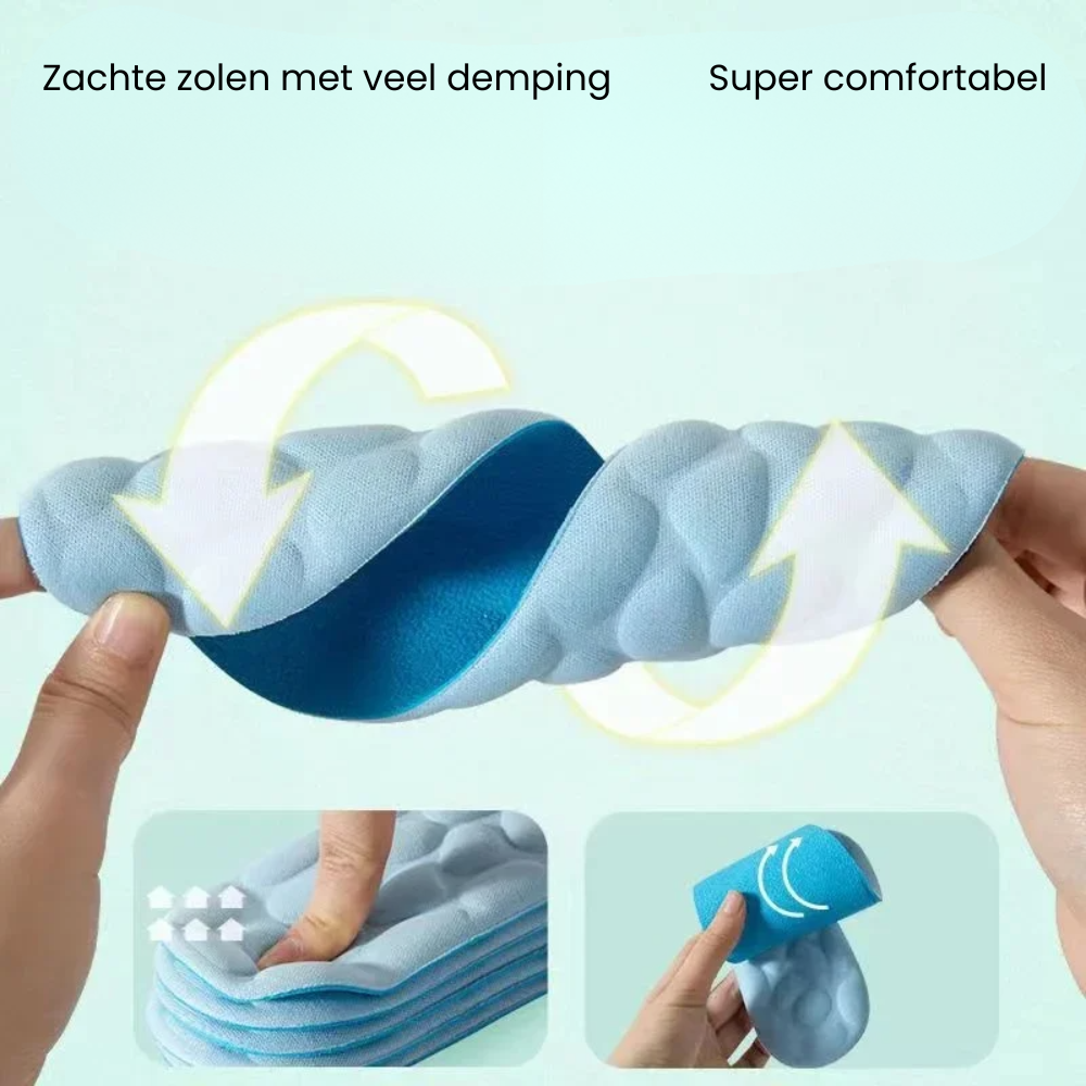 VitalStep™ | Inlegzolen met 4D massage