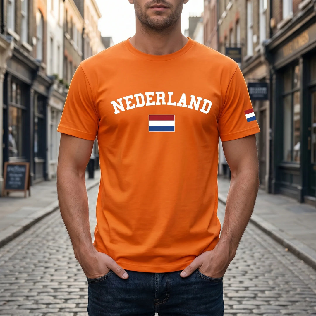 T-shirt | WK nederland shirt oranje