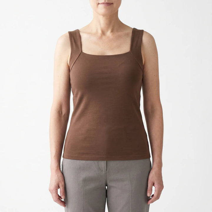 Tanktop dames | Comfort top met bh ondersteuning