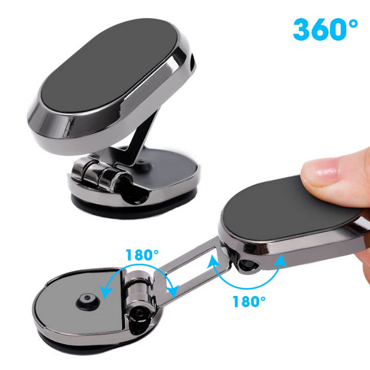 Telefoonhouder auto | Magnetische houder met 360° draaibare functie