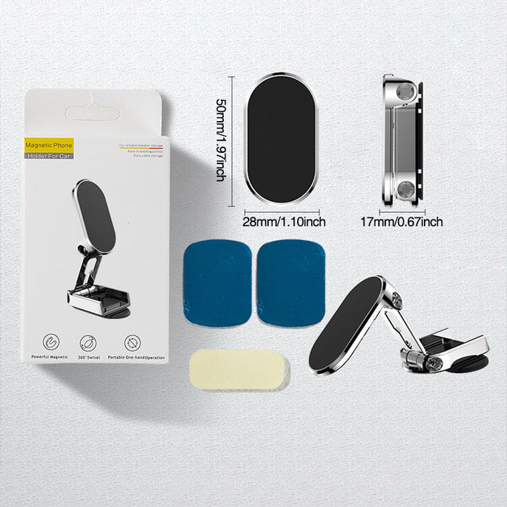 Telefoonhouder auto | Magnetische houder met 360° draaibare functie