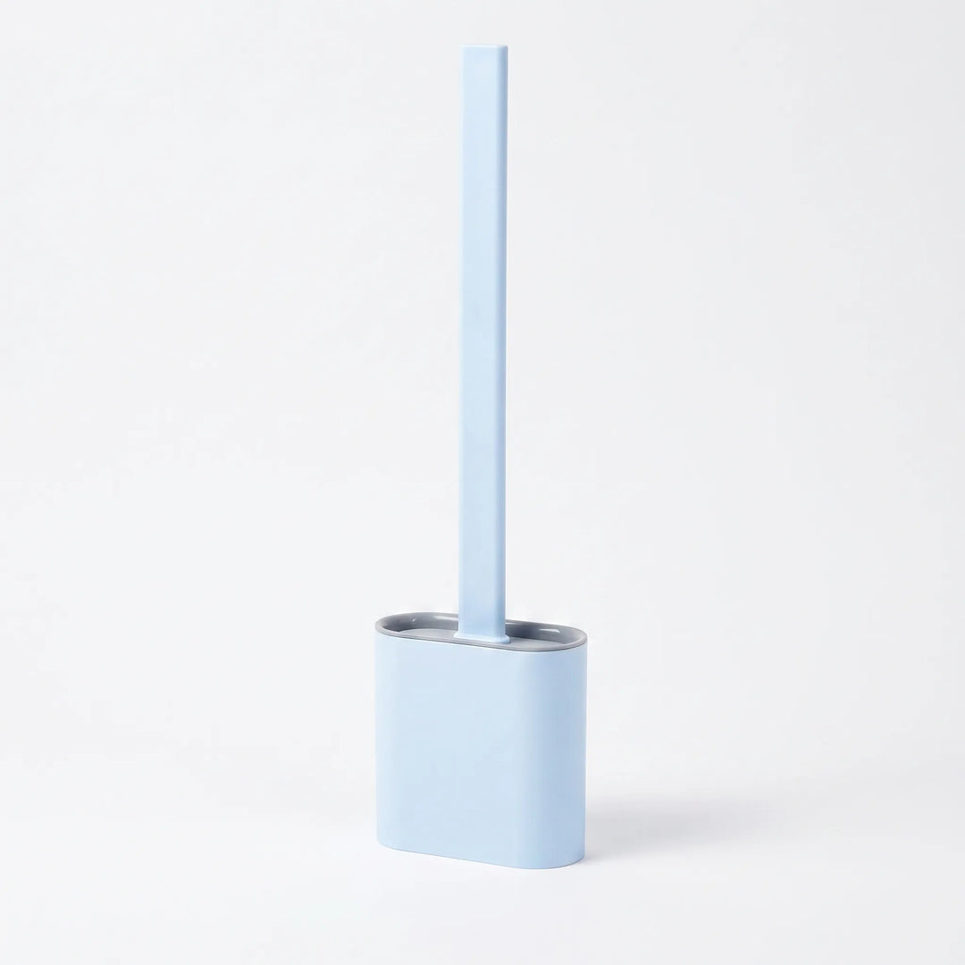 Toiletborstel | Siliconen wc borstel met houder en hygiënisch design