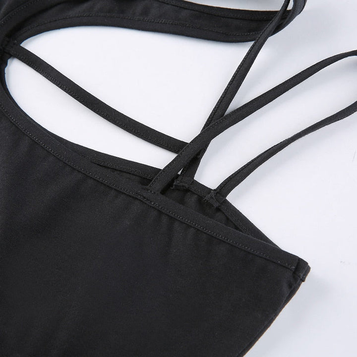 Top dames | Cut out top met open details
