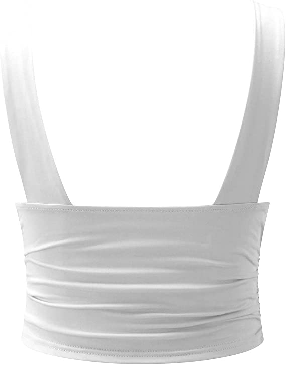 Top dames | Elegante v hals top met ruches
