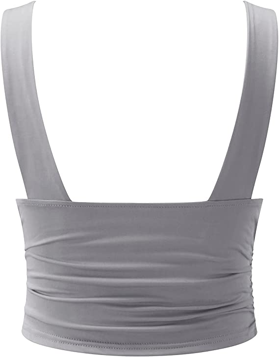 Top dames | Elegante v hals top met ruches