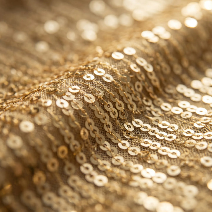 Top dames | Glitter pailletten top met v-hals