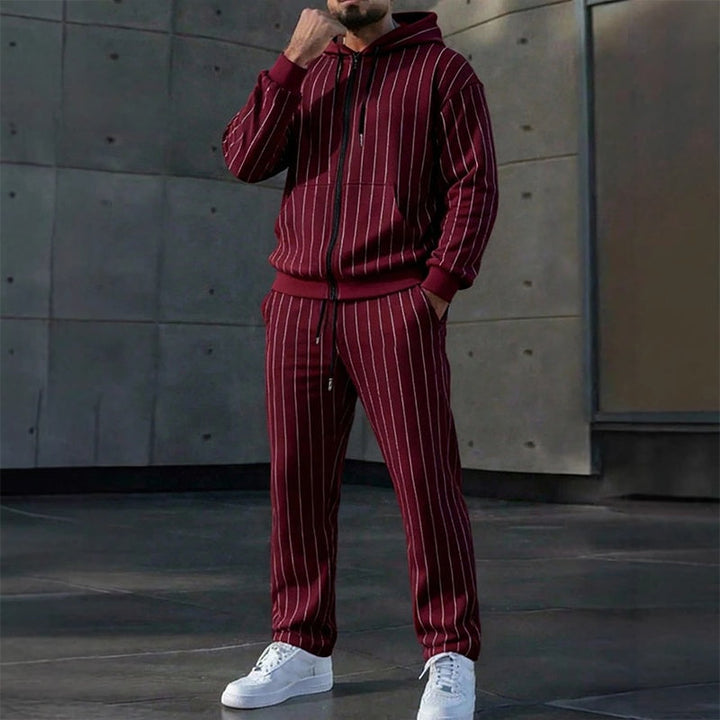 Trainingspak heren | Tweedelige set met vest en joggingbroek