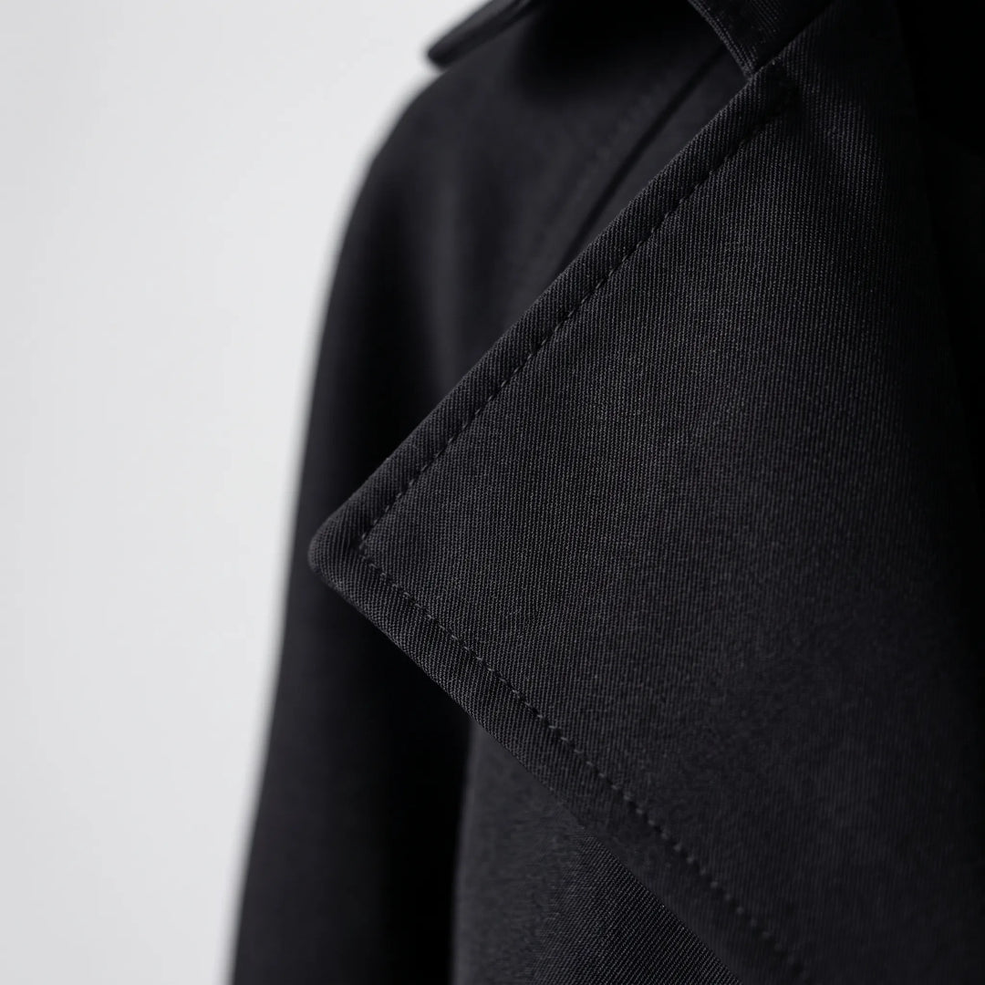 Trenchcoat dames | Kort getailleerd model met ceintuur