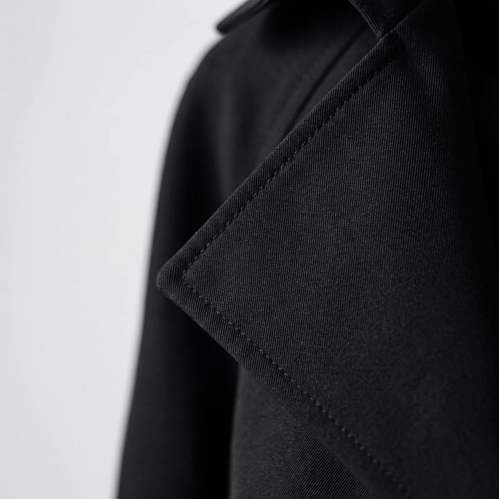 Trenchcoat dames | Kort getailleerd model met ceintuur