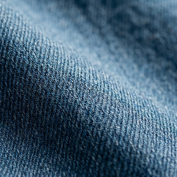 Tuinbroek dames | Denim jumpsuit met knopen en losse fit