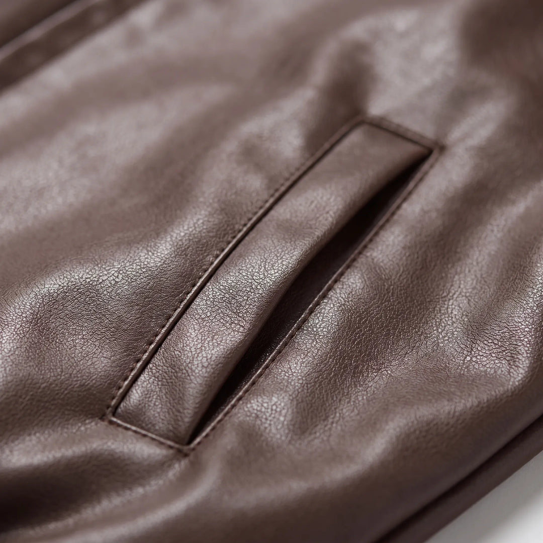 Tussenjas dames | Oversized model met rits en brede kraag